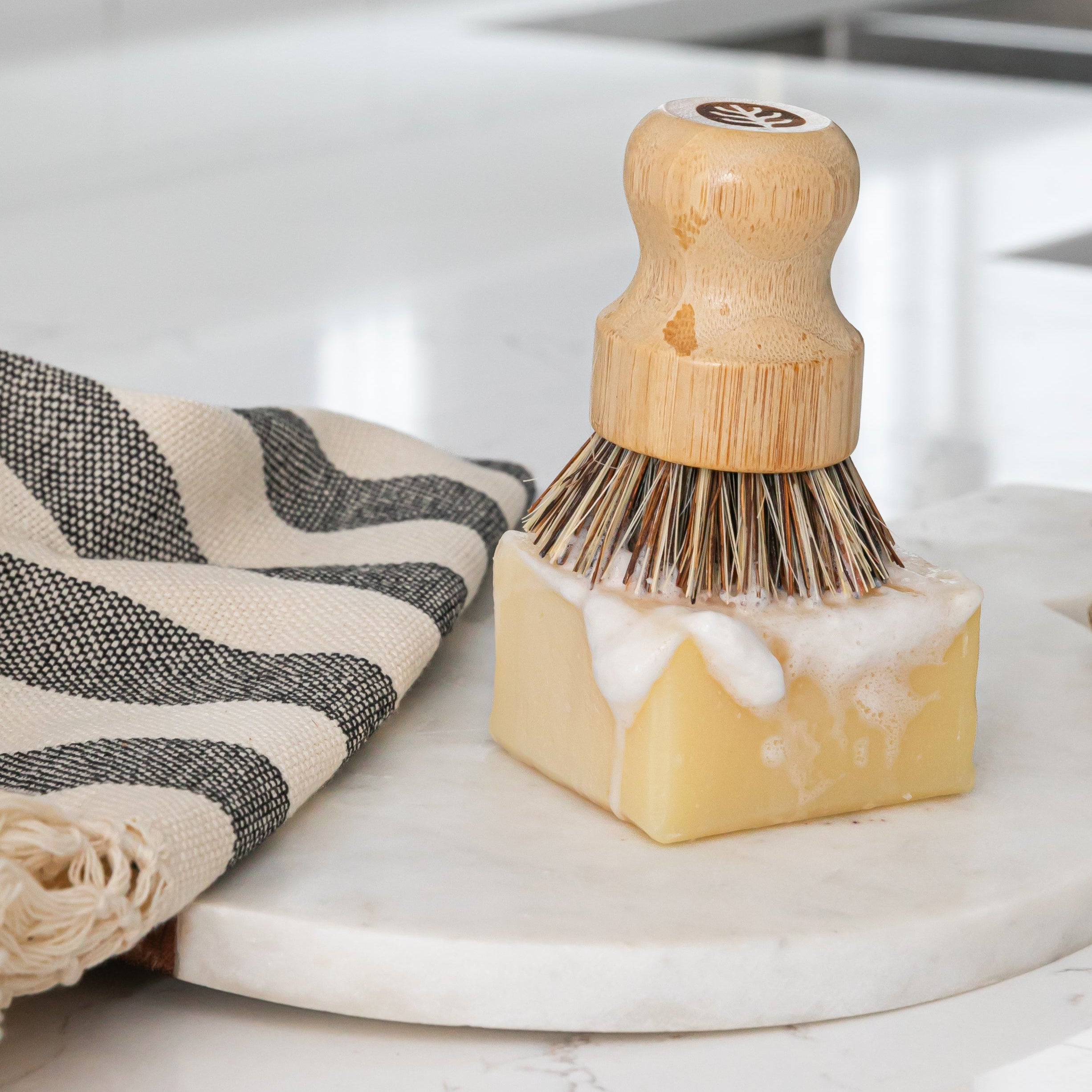Bamboo Pot Scrubber