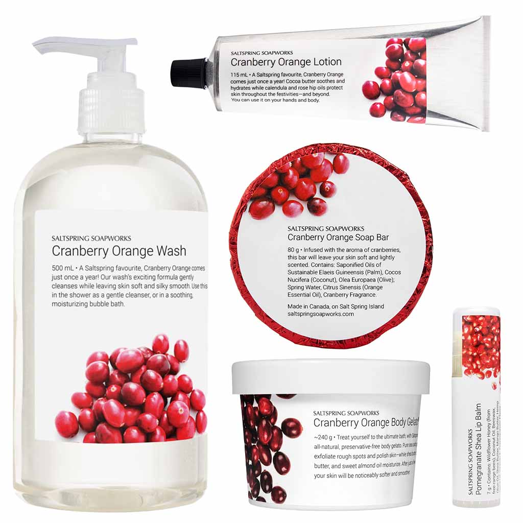 Cranberry Orange Gift Set