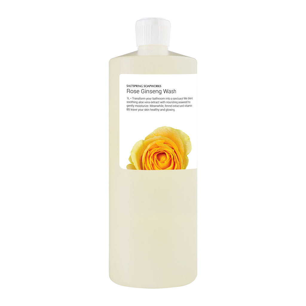 Rose Ginseng Wash (1 Litre)