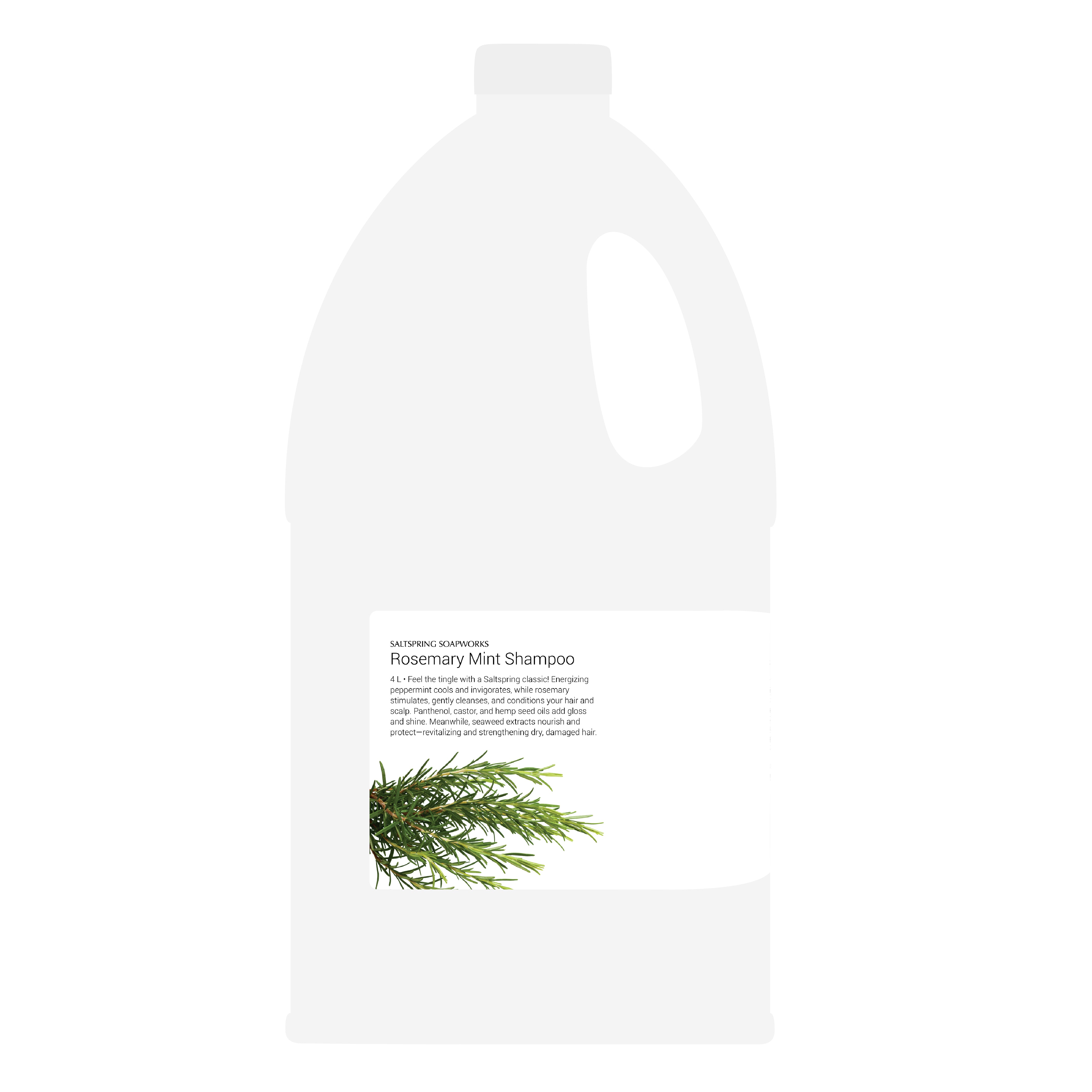 Rosemary Mint Shampoo (4 Liter)