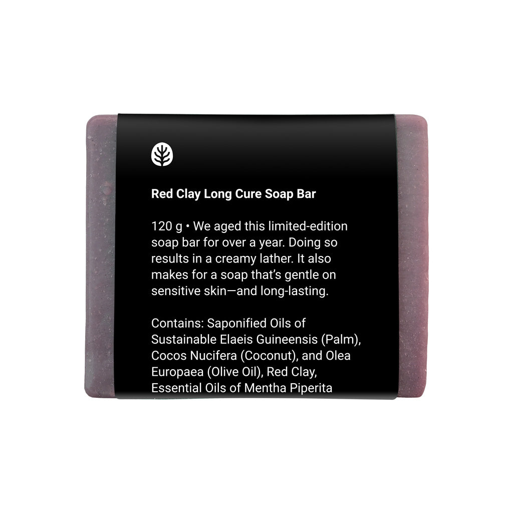 Red Clay Long Cure Soap Bar