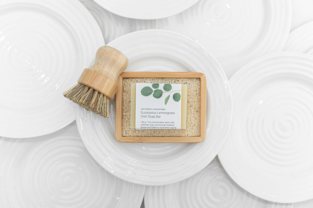 How to Use Solid Dish Soap: A Saltspring Soapworks Guide