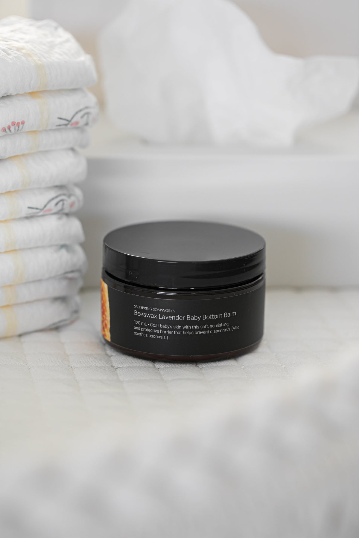The Balm That Does It All — Our Beloved Beeswax Lavender Baby Bottom Balm