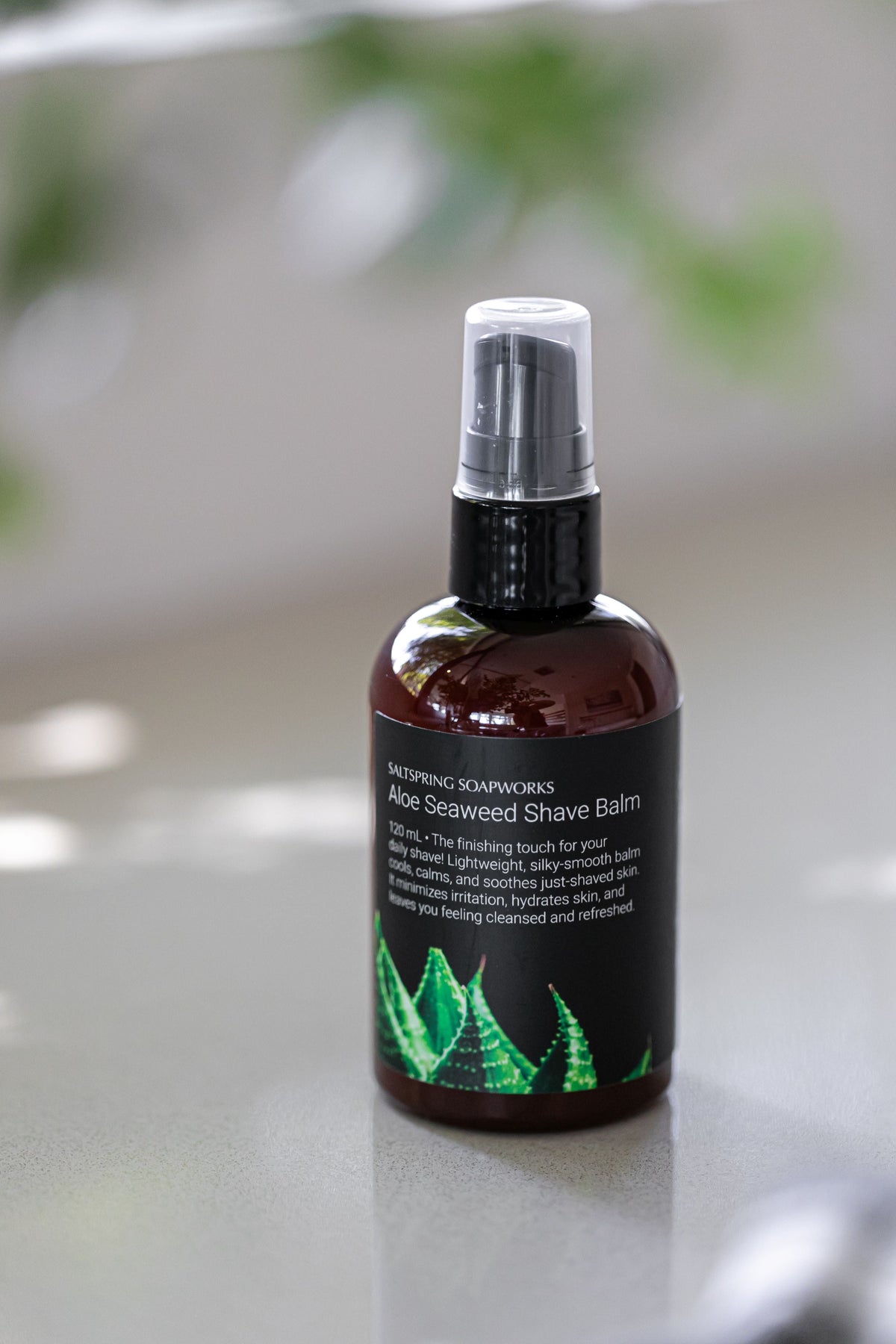 Post-Shave Perfection: Discover the Cooling Power of Aloe Seaweed Shave Balm