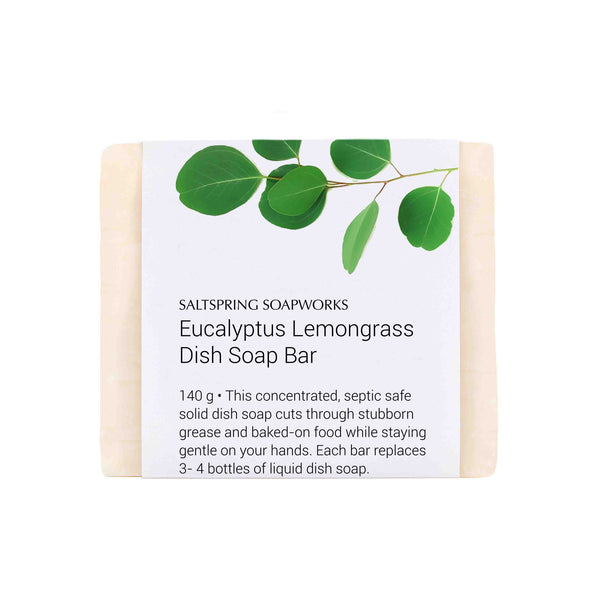 Eucalyptus Lemongrass Solid Dish Soap