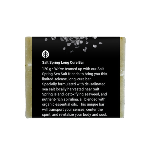 Salt Spring Long Cure Soap Bar