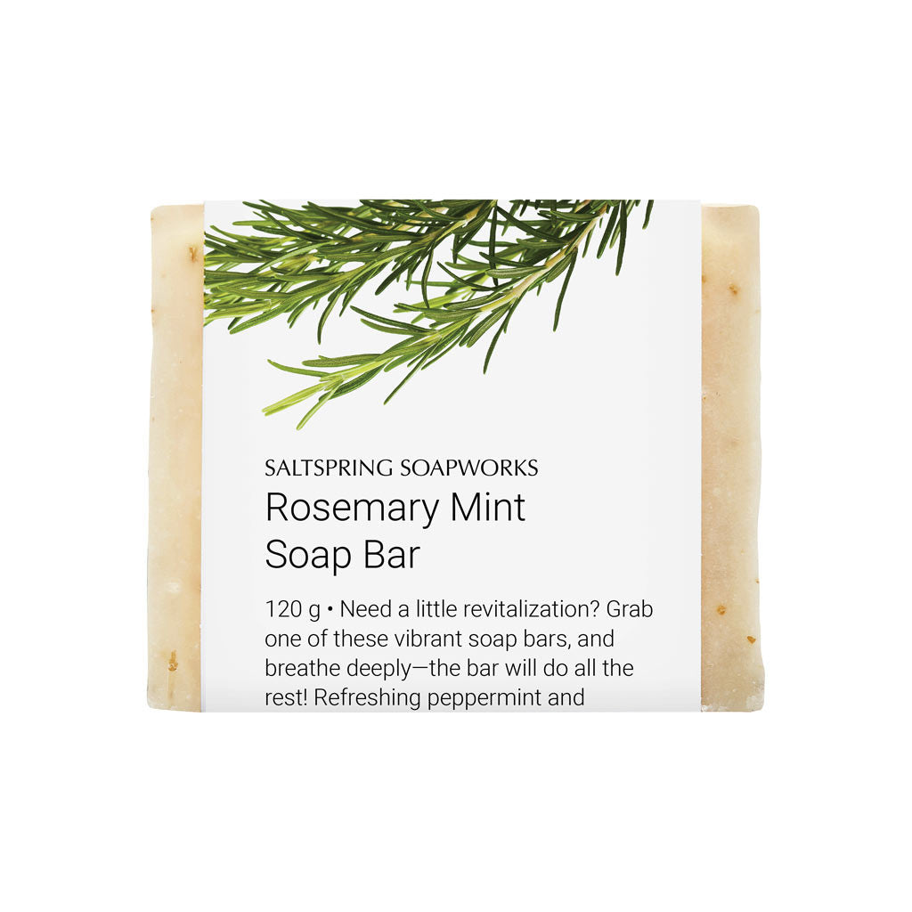 Salt Spring Soapworks Rosemary Mint Soap Bar